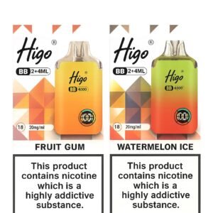 Higo BB4000 Prefilled Vape Devices